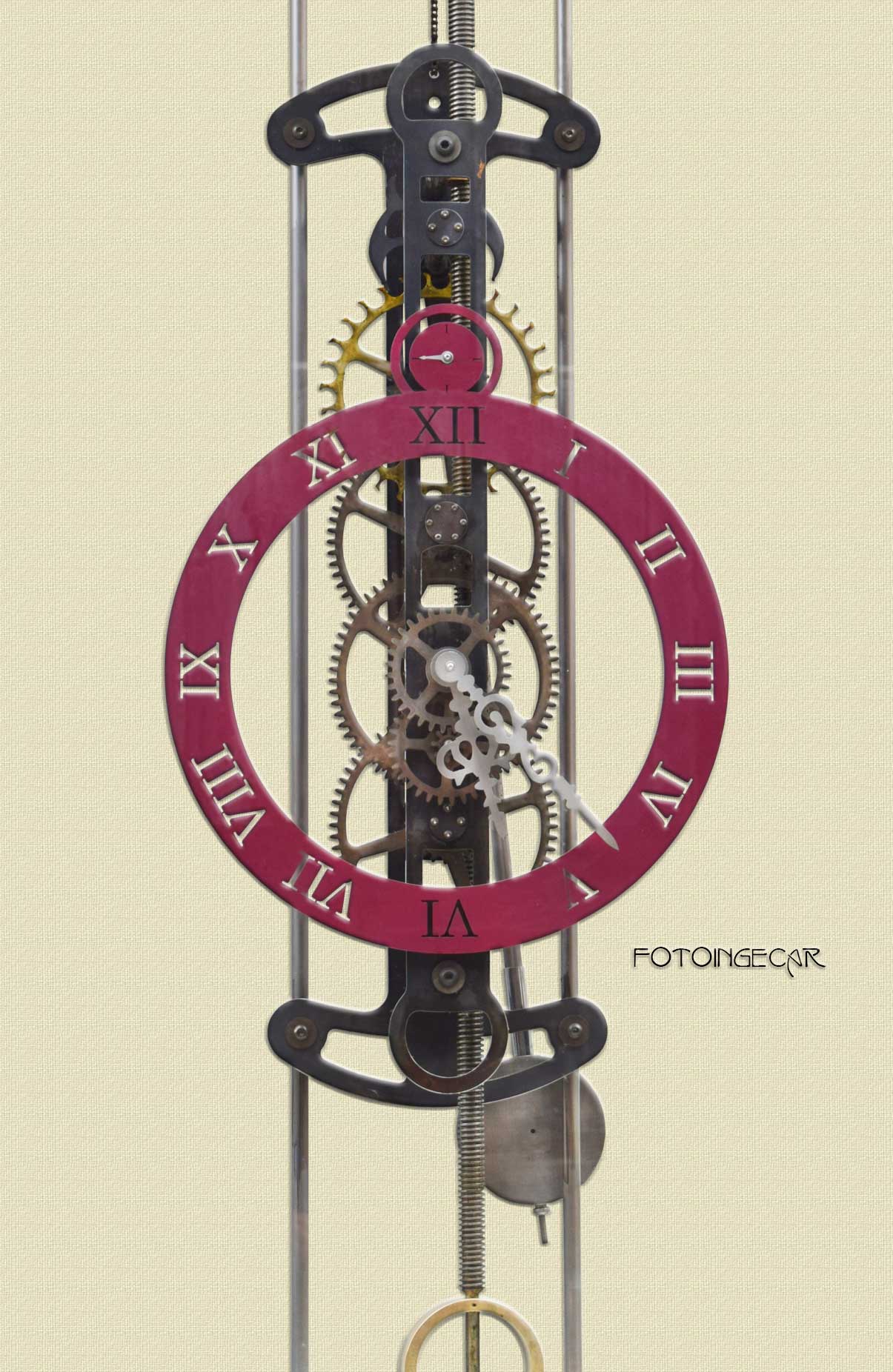Orologio a cremagliera